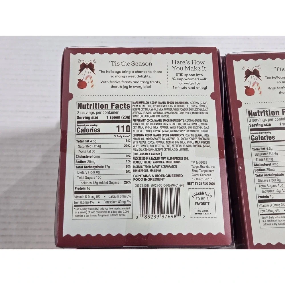 Favorite Day Hot Cocoa Spoons 10 Boxes Marshmallow Peppermint Cinnamon NEW 2026 - Picture 7 of 9